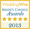 Wedding Wire Bride's Choice 2013 Award