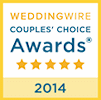 Wedding Wire Couple's Choice 2014 Award