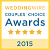 Wedding Wire Couple's Choice 2015 Award